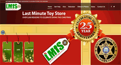 Desktop Screenshot of lastminutetoystore.com